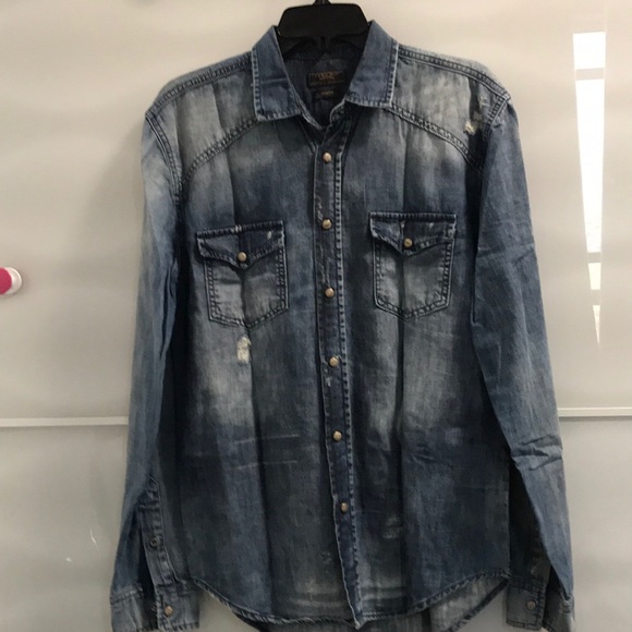 zara denim shirt mens